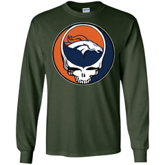 Denver Broncos Grateful Dead Steal Your Face Football Nfl Shirts Men Long Sleeve Shirt Men Long Sleeve Shirt - parenttees