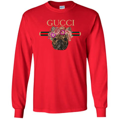 Gucci New Style Bull Dogs T-shirt Men Long Sleeve Shirt Men Long Sleeve Shirt - parenttees