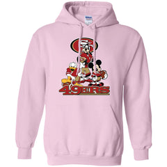 Mickey Mouse San Francisco 49ers American Football Nfl Sports Shirt Pullover Hoodie Sweatshirt Pullover Hoodie Sweatshirt - parenttees