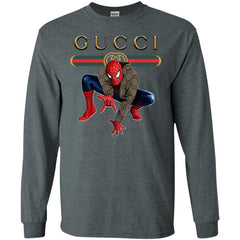 Spider Man Gucci Funny  Trend T- Shirt Men Long Sleeve Shirt Men Long Sleeve Shirt - parenttees