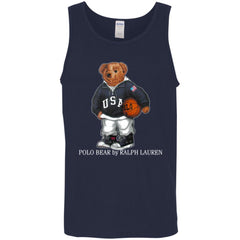 Polo Bear Ralph Lauren Shirt Men Cotton Tank Men Cotton Tank - parenttees