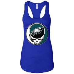 Philadelphia Eagles Grateful Dead Steal Your Face Football Nfl Shirts Women Tank Top Women Tank Top - parenttees