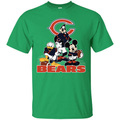 Mickey Mouse Chicago Bears American Football Nfl Sports Shirt Men Cotton T-Shirt Men Cotton T-Shirt - parenttees