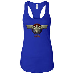 Marvel Captain Marvel Movie Chest Symbol Women Tank Top Women Tank Top - parenttees