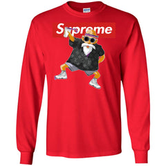 Supreme Kame Sennin Turtle Men Long Sleeve Shirt Men Long Sleeve Shirt - parenttees