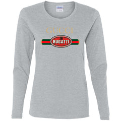 Gucci Bugatti T-shirt Women Long Sleeve Shirt Women Long Sleeve Shirt - parenttees