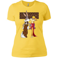 Louis Vuitton Rabbit Love Family T-shirt Women Cotton T-Shirt Women Cotton T-Shirt - parenttees