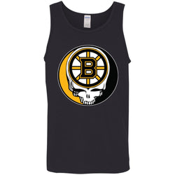 Boston Bruins Grateful Dead Steal Your Face Hockey Nhl Shirts Men Cotton Tank