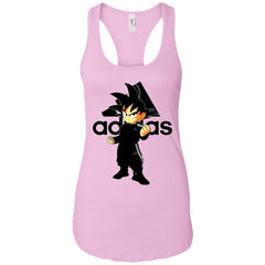Goku Adidas Black T-shirt Women Tank Top Women Tank Top - parenttees