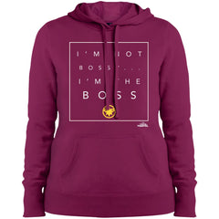 Captain Marvel Not Bossy I'm The Boss Women Hooded Sweatshirt Women Hooded Sweatshirt - parenttees