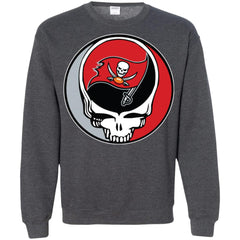 Tampa Bay Buccaneers Grateful Dead Steal Your Face Football Nfl Shirts Crewneck Pullover Sweatshirt Crewneck Pullover Sweatshirt - parenttees