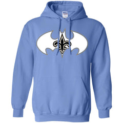 We Are The New Orleans Saints Batman Nfl Mashup Pullover Hoodie Sweatshirt Pullover Hoodie Sweatshirt - parenttees