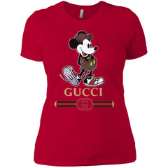 Gucci Mickey Kitty Beauty T-shirt Women Cotton T-Shirt Women Cotton T-Shirt - parenttees