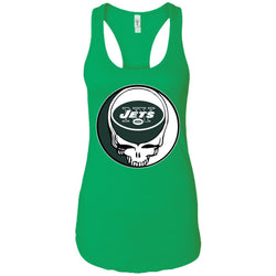 New York Jets Grateful Dead Steal Your Face Football Nfl Shirts Women Tank Top