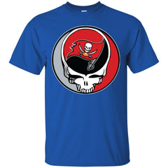 Tampa Bay Buccaneers Grateful Dead Steal Your Face Football Nfl Shirts Men Cotton T-Shirt Men Cotton T-Shirt - parenttees