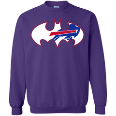 We Are The Buffalo Bills Batman Nfl Mashup Crewneck Pullover Sweatshirt Crewneck Pullover Sweatshirt - parenttees