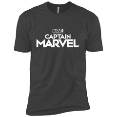 Marvel Captain Marvel Movie Logo White Men Short Sleeve T-Shirt Men Short Sleeve T-Shirt - parenttees