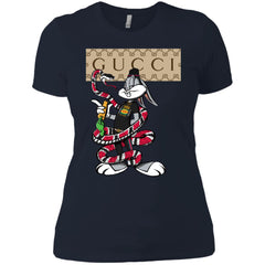 Gucci Rabbit Snake Gift Birthday T-shirt Women Cotton T-Shirt Women Cotton T-Shirt - parenttees