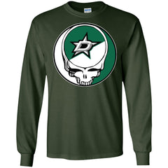 Dallas Stars Grateful Dead Steal Your Face Hockey Nhl Shirts Men Long Sleeve Shirt Men Long Sleeve Shirt - parenttees