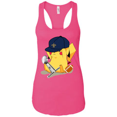 Nfl – New Orleans Saints Pikachu Super Bowl 2019 Football Women Tank Top Women Tank Top - parenttees