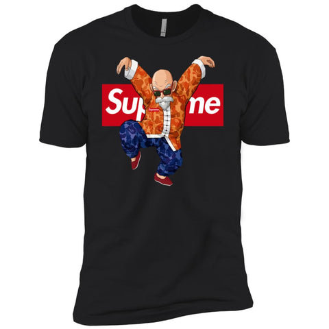 Supreme Kame Turtle Dragon Ball T-shirt Men Short Sleeve T-Shirt Black / X-Small Men Short Sleeve T-Shirt - parenttees