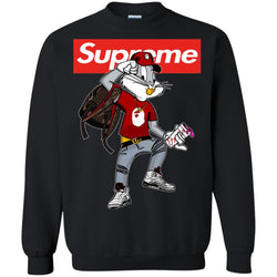 Supreme Rabbit Shirt Crewneck Pullover Sweatshirt