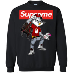 Supreme Rabbit Shirt Crewneck Pullover Sweatshirt Crewneck Pullover Sweatshirt - parenttees