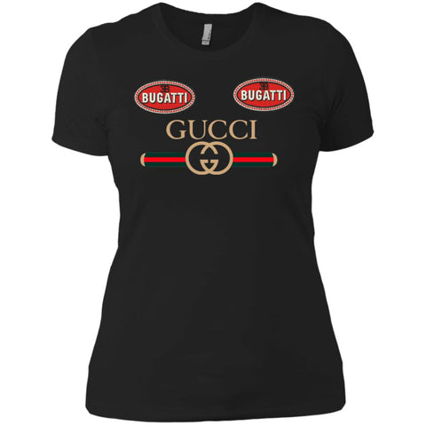 Gucci Dugatti T-shirt Women Cotton T-Shirt Black / X-Small Women Cotton T-Shirt - parenttees