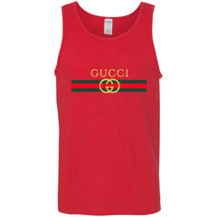 Gucci Logo Vintage Inspired Trend Men Cotton Tank Men Cotton Tank - parenttees