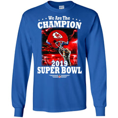 Nfl – Kansas City Chiefs We Are The Champion 2019 Super Bowl Football Men Long Sleeve Shirt Men Long Sleeve Shirt - parenttees