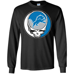 Detroit Lions Grateful Dead Steal Your Face Football Nfl Shirts Men Long Sleeve Shirt