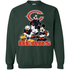 Mickey Mouse Chicago Bears American Football Nfl Sports Shirt Crewneck Pullover Sweatshirt Crewneck Pullover Sweatshirt - parenttees