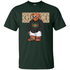 Best Gucci Bear Style Fashion T-shirt Men Cotton T-Shirt Men Cotton T-Shirt - parenttees