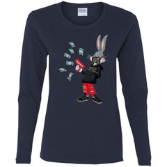 Rabbit Gucci T-shirt Women Long Sleeve Shirt Women Long Sleeve Shirt - parenttees