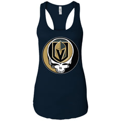 Vegas Golden Knights Grateful Dead Steal Your Face Hockey Nhl Shirts Women Tank Top Women Tank Top - parenttees