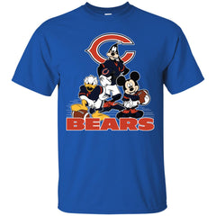 Mickey Mouse Chicago Bears American Football Nfl Sports Shirt Men Cotton T-Shirt Men Cotton T-Shirt - parenttees