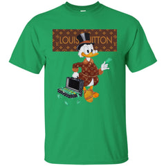 Louis Vuitton Donald Duck T-shirt Men Cotton T-Shirt Men Cotton T-Shirt - parenttees