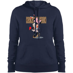 Minnie Mouse Love Couple T-shirt Valentine's Day T-shirt Women Hooded Sweatshirt Women Hooded Sweatshirt - parenttees