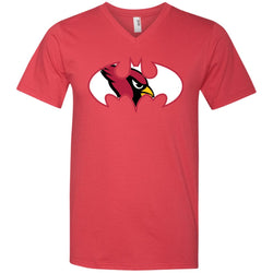 We Are The Arizona Cardinals Batman Nfl Mashup Men V-Neck T-Shirt