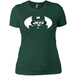 We Are The New York Jets Batman Nfl Mashup Women Cotton T-Shirt