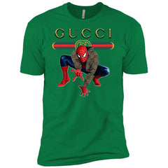 Spider Man Gucci Funny  Trend T- Shirt Men Short Sleeve T-Shirt Men Short Sleeve T-Shirt - parenttees