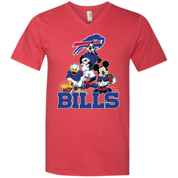 Mickey Mouse Buffalo Bills American Football Nfl Sports Shirt Men V-Neck T-Shirt