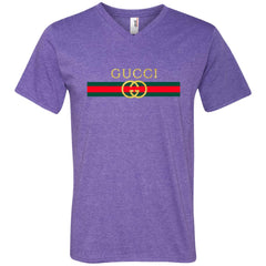 Gucci Logo Vintage Inspired Trend Men V-Neck T-Shirt Men V-Neck T-Shirt - parenttees