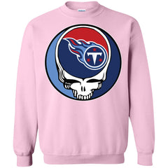 Tennessee Titans Grateful Dead Steal Your Face Football Nfl Shirts Crewneck Pullover Sweatshirt Crewneck Pullover Sweatshirt - parenttees