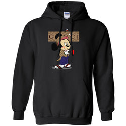 Couple Gucci Mickey Tshirt Valentine's Day Pullover Hoodie Sweatshirt