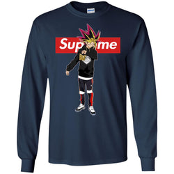 Supreme Yugi Mutou Game Yugioh T-shirt Men Long Sleeve Shirt