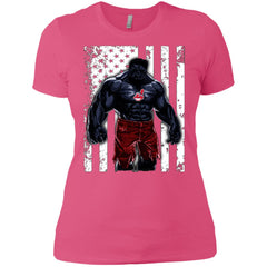 Giants Hulk Cleveland Indians T-shirt Flag Women Cotton T-Shirt Women Cotton T-Shirt - parenttees