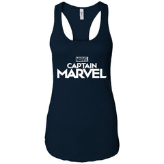 Marvel Captain Marvel Movie Logo White Women Tank Top Women Tank Top - parenttees