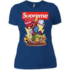 Supreme Mario Gaming T-shirt Women Cotton T-Shirt Women Cotton T-Shirt - parenttees