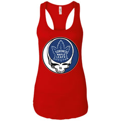 Toronto Maple Leafs Grateful Dead Steal Your Face Hockey Nhl Shirts Women Tank Top Women Tank Top - parenttees